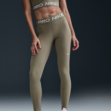 Клинове Nike Pro Mid-Rise Mesh Leggings Зелено | CZ9779-320, 3