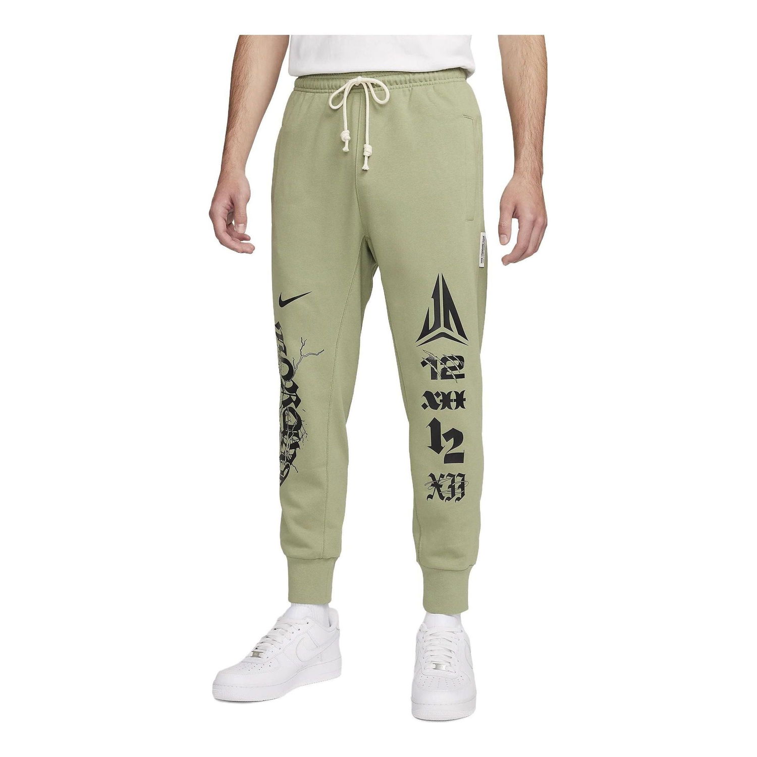 Спортни панталони Nike Standard Issue Dri-Fit Graphic Pants Зелено | FN2995-386, 0