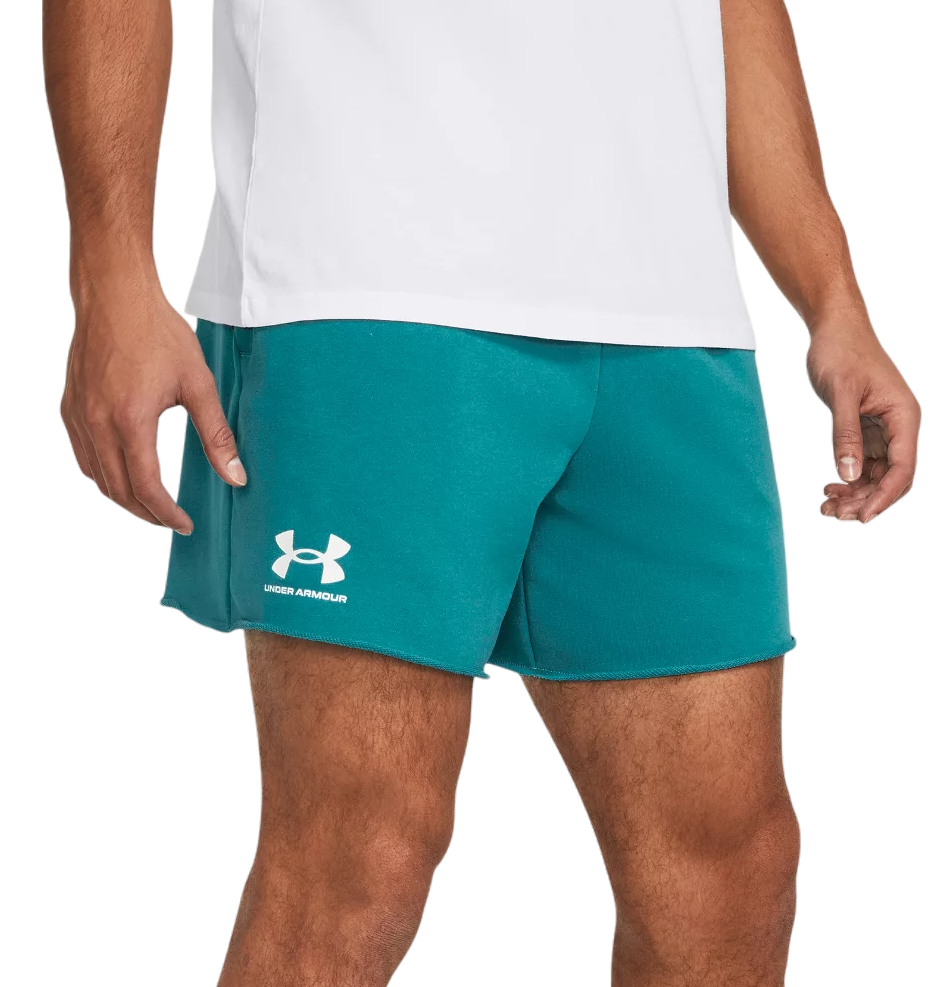 Къси панталони Under Armour Rival Terry 6" Short Тюркоазено | 1382427-464, 0