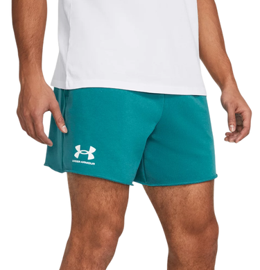 Къси панталони Under Armour Rival Terry 6" Short Тюркоазено | 1382427-464, 0