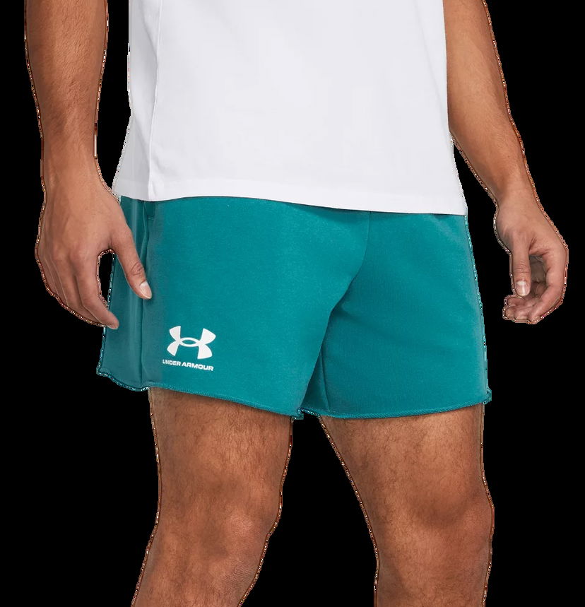 Къси панталони Under Armour Rival Terry 6" Short Тюркоазено | 1382427-464