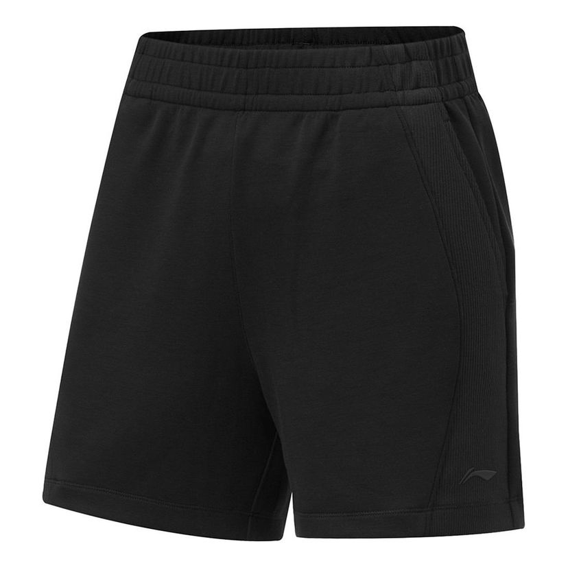 Къси панталони Li-Ning Training Series Logo Shorts Черно | AKSU016-2