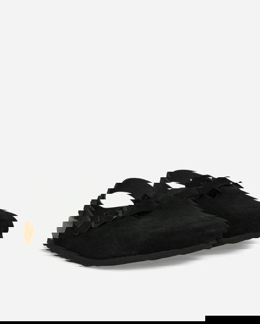 Кецове и обувки Birkenstock Black Narrow Tokio II Slip-On Loafers Черно | 1028348, 2