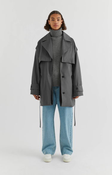 Палта AXEL ARIGATO Atom Trench Coat Сиво | A2107001, 6