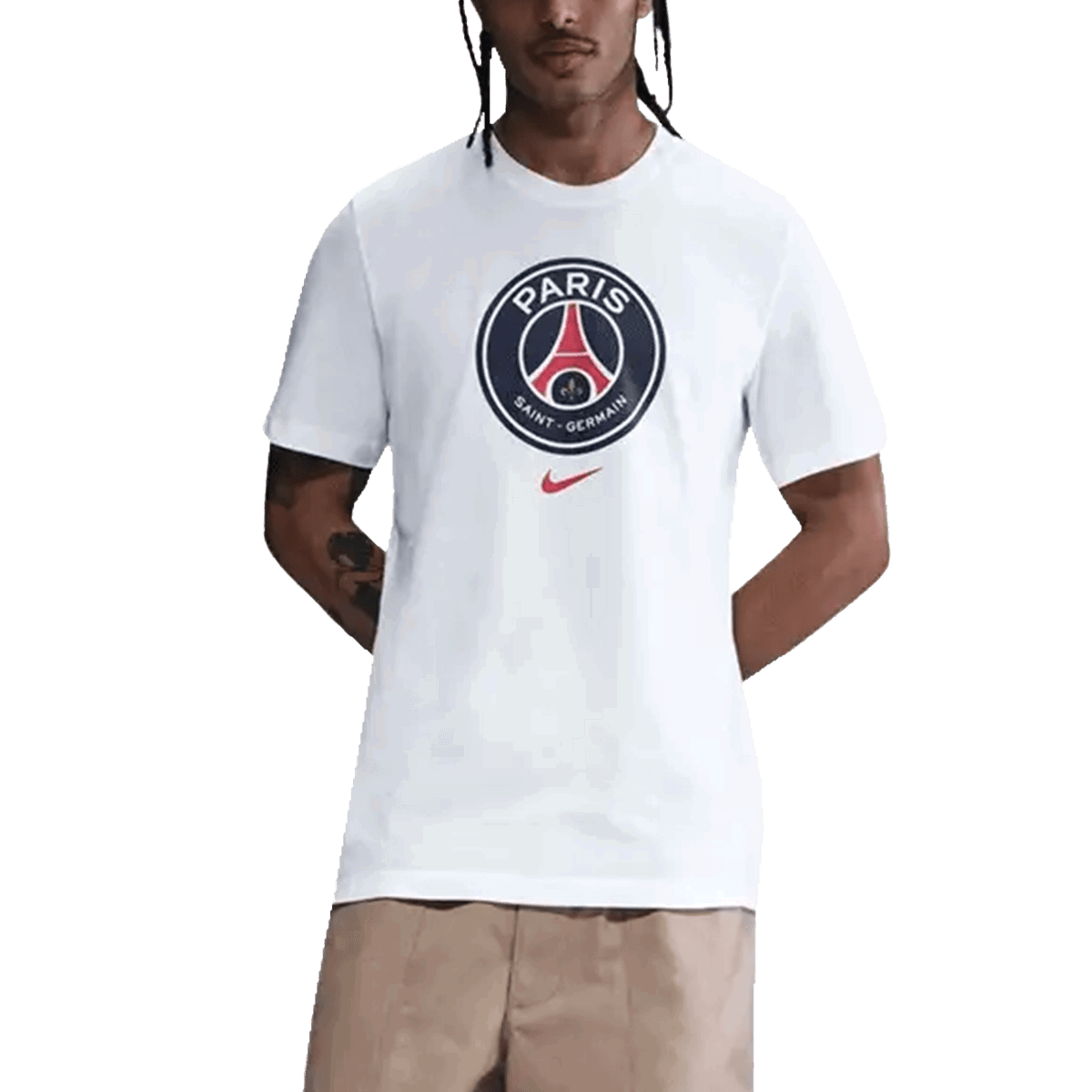 Тениска Nike PSG Crest T-Shirt Бяло | HQ8328-100, 0