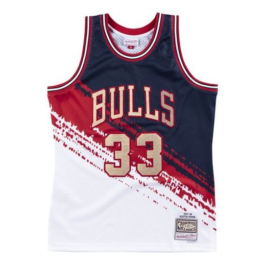 Фланелка Mitchell & Ness Mitchell & Ness Bulls Jersey Многоцветен | SMJYNG18275-CBUNYWH97SPI