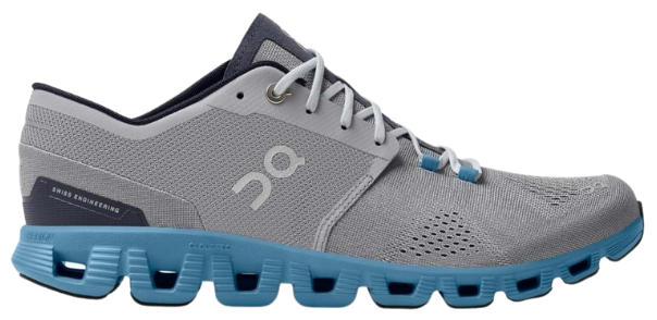 Кецове и обувки On Running Cloud X Сиво | 40.99038, 0