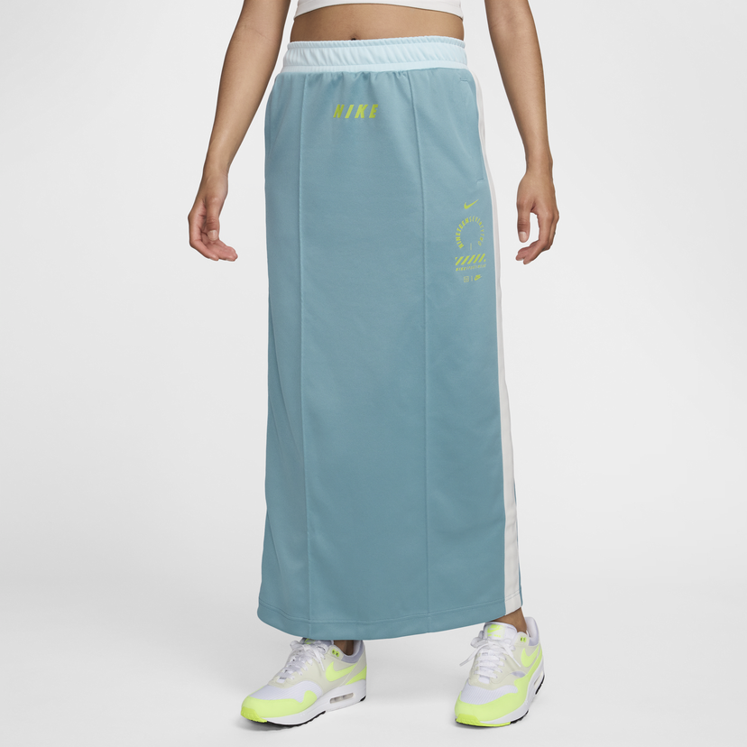 Пола Nike Sportswear Maxi Skirt Синьо | HF5959-464