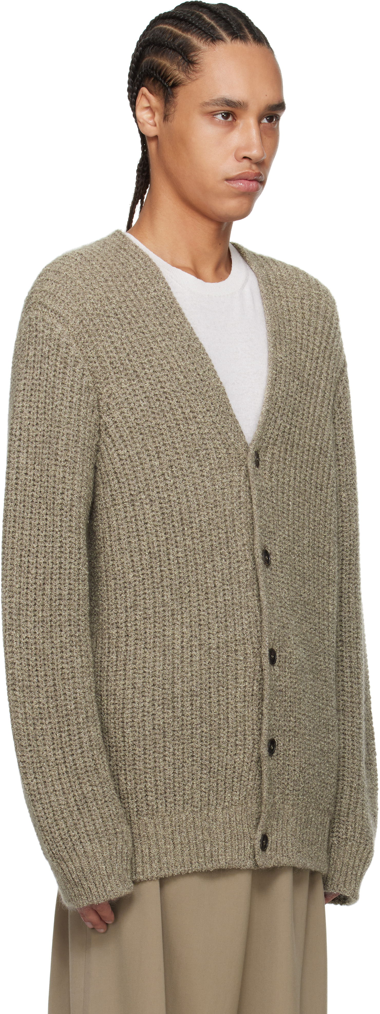 Пуловер The Row The Row Gert Knit Cardigan Бежово | 871-Y900, 1