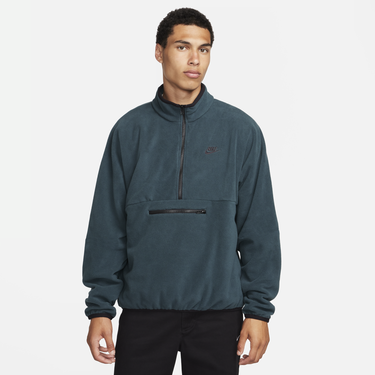 Суитчър Nike Club Fleece+ 1/2-Zip Fleece Top Тъмно синьо | DX0525-328, 0