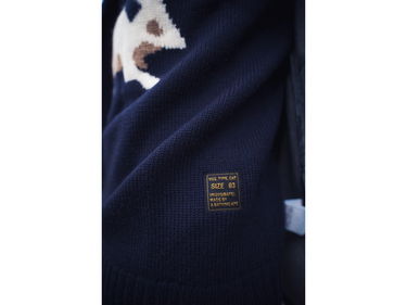 Суитчър BAPE Ursus Round Neck Knit Черно | 3860-120-002, 2