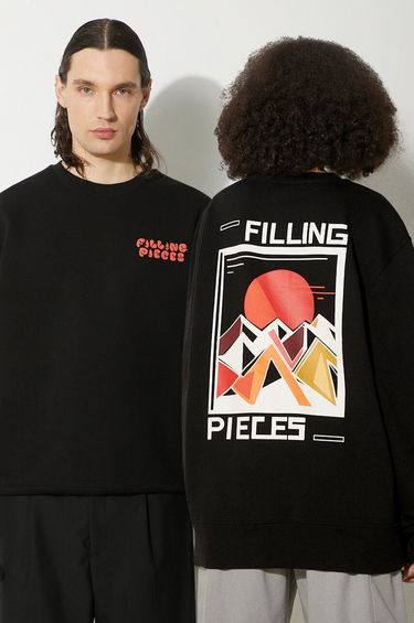 Суитчър Filling Pieces Filling Pieces Sunset Graphic Sweatshirt Черно | 74517021861, 0