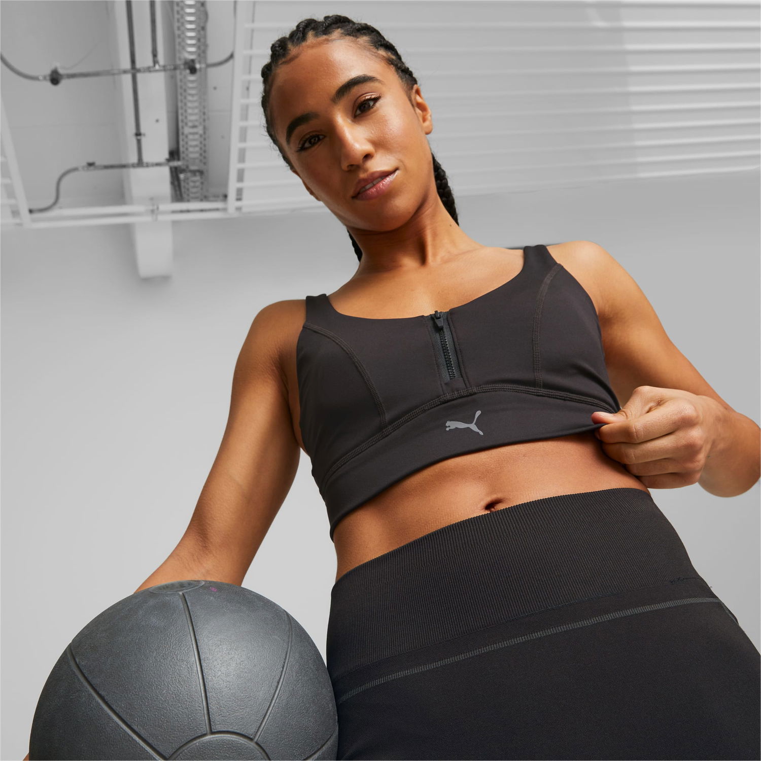 Сутиен Puma Reggiseno Eversculpt Uplift Черно | 523264_01, 1