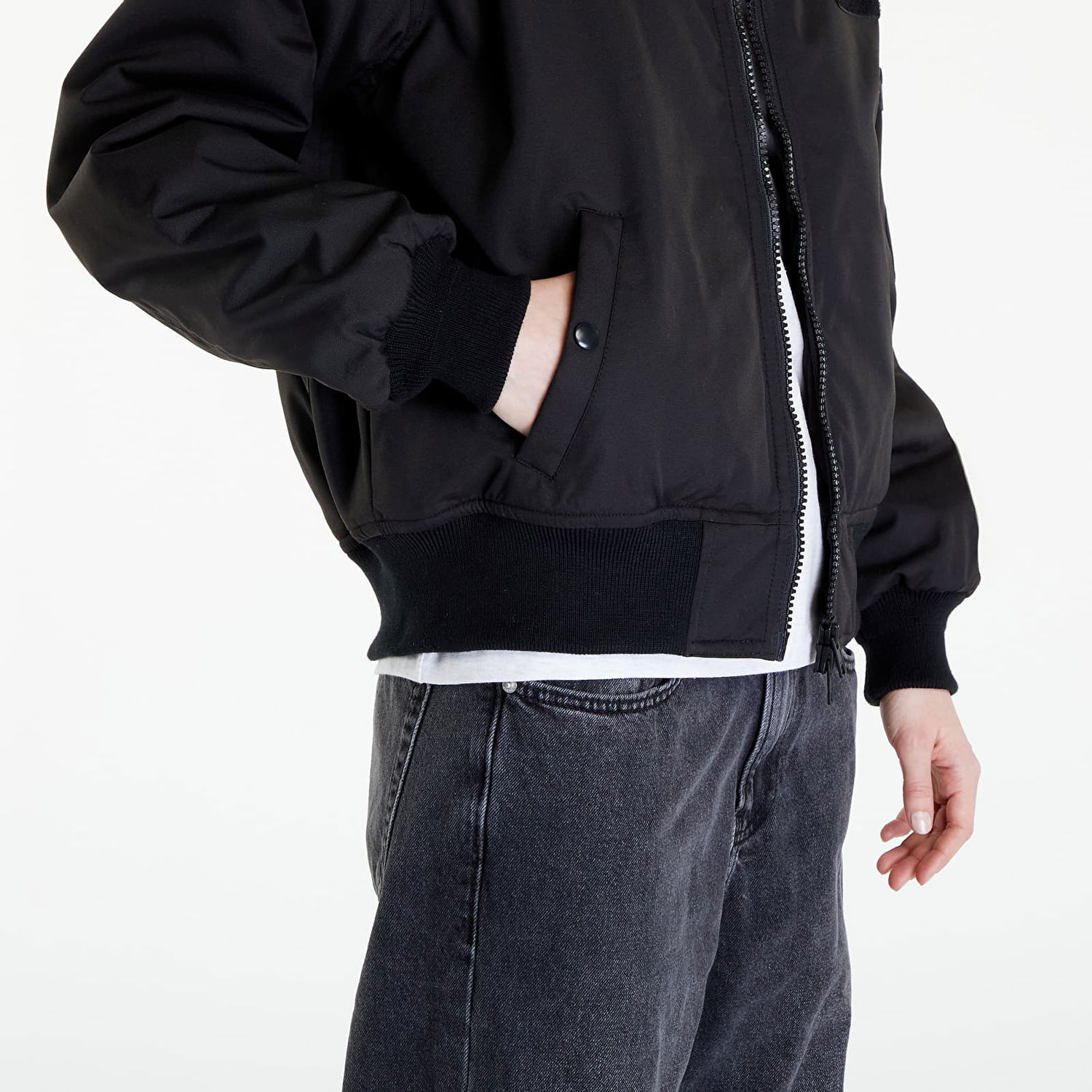 Яке бомбър Patta Jet Bomber Jacket Черно | POC-SS24-3200-348-0233-001, 1