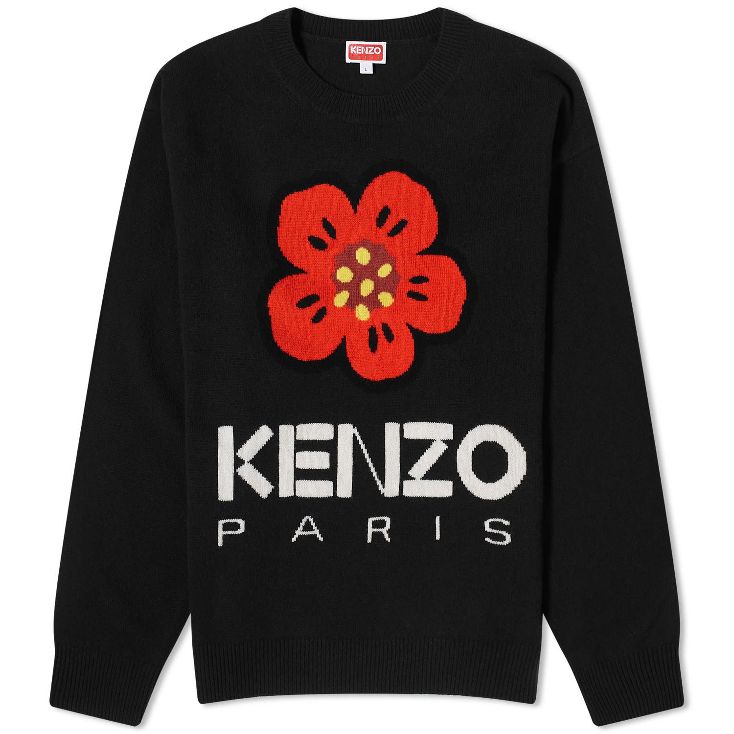 Пуловер KENZO Boke Flower Crewneck Черно | FD65PU4273LD-99J, 0