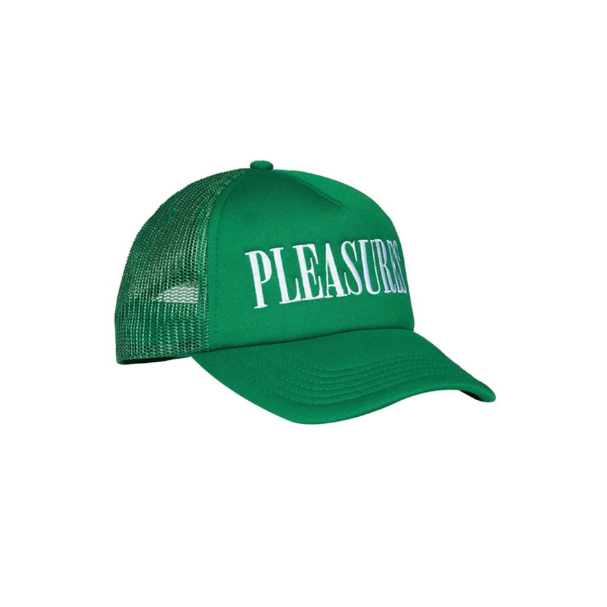 Шапка с козирка Pleasures Lithium Trucker Cap Зелено | P22F062-GREEN, 0