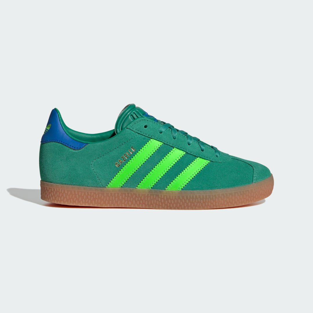 Кецове и обувки adidas Originals Gazelle Kids Зелено | JP7127, 0