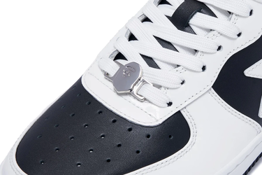 Кецове и обувки BAPE Bape Sta #6 M2 Black/White Бяло | 0ZXSHM191328M-BLK, 3