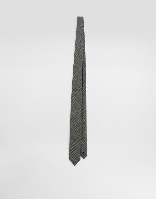 Dolce & Gabbana Glen Plaid Tie