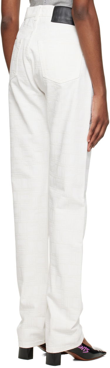 Дънки VETEMENTS Monogram Jeans Бяло | VL14PA300W, 2
