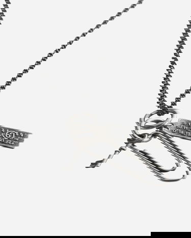 Колие Maison Margiela Paperclip Chain Necklace Металик | SM6UU0093 954, 3