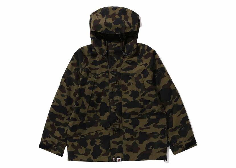 Яке BAPE BAPE 1st Camo Snowboard Jacket Green Зелено | 1J80-140-009