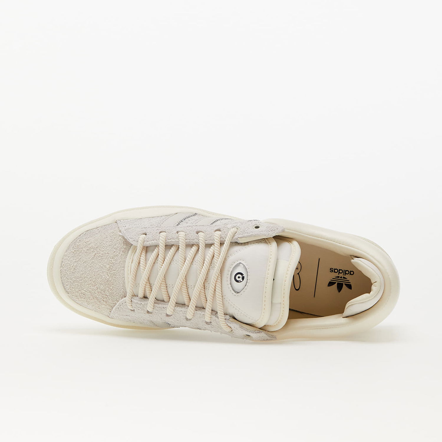 Кецове и обувки adidas Originals Bad Bunny x Campus "Cream" Бяло | FZ5823, 1