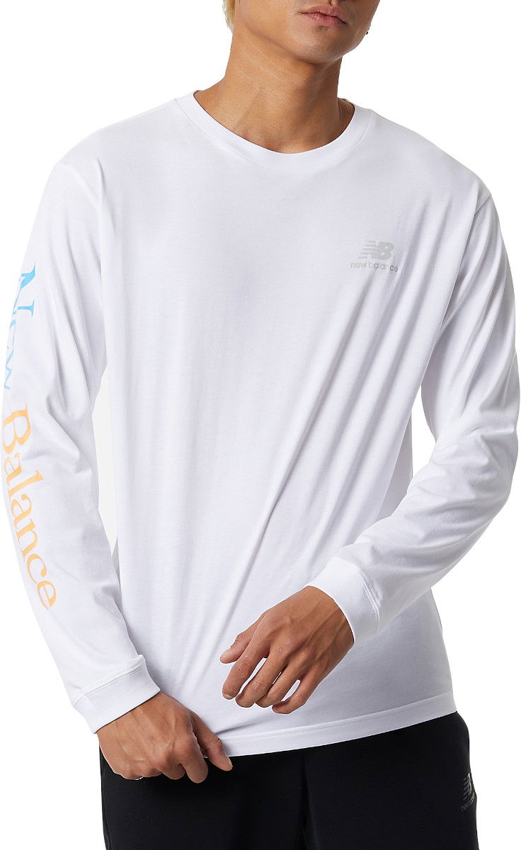 Тениска New Balance Essentials Celebrate Бяло | mt21514-wt, 0