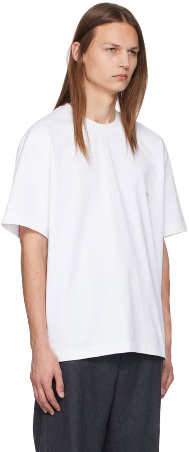 Тениска Solid Homme Quantum Relaxed Fit Patch T-Shirt Черно | S243TS55, 4
