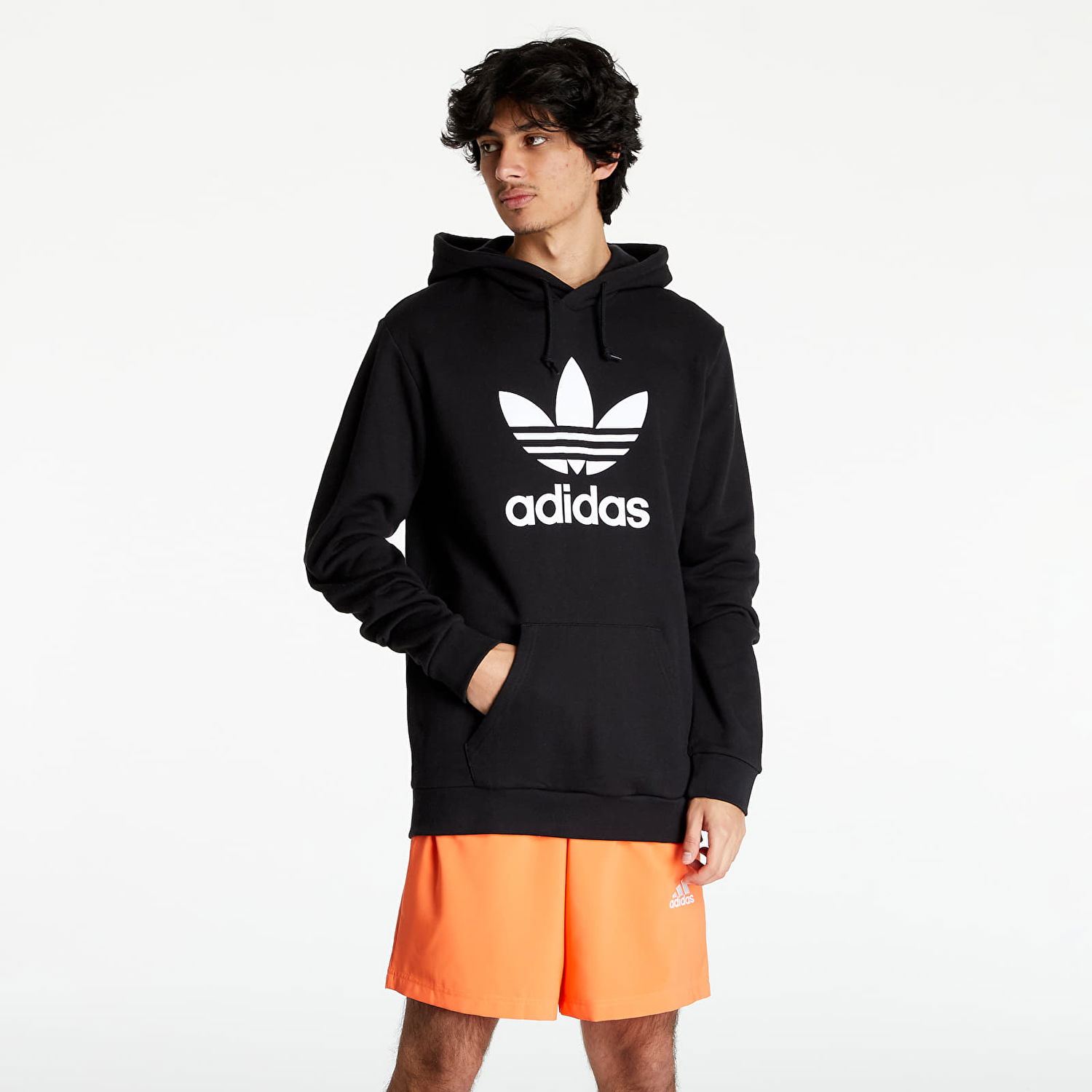 Суитчър adidas Originals Trefoil Hoody Черно | H06667, 0