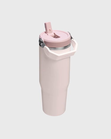 Бутилки за пиене Stanley IceFlow™ Flip Straw Tumbler 30oz Розово | 10-12043-070, 2