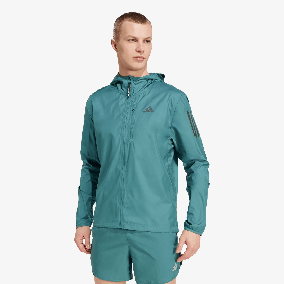 Ветровка adidas Originals Own The Run Hooded Wind Jacket Зелено | KC2203, 1
