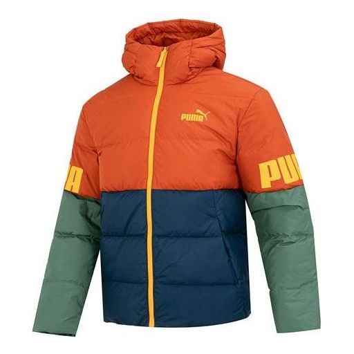 Пухо яке Puma Power Hooded Down Jacket Многоцветен | 676032-64