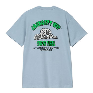 Тениска Carhartt WIP Short Sleeve Graphic T-Shirt Синьо | I033965_9, 4