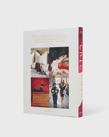 Книга и списание ASSOULINE Chic Dogs Book by Robert Williams Розово | 9781649804419, 2
