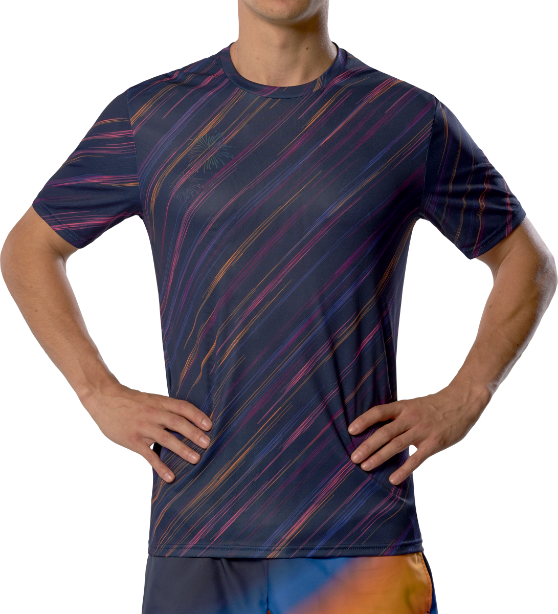 Тениска Mizuno Mizuno Hanabi T-Shirt Тъмно синьо | j2gac550-98, 0