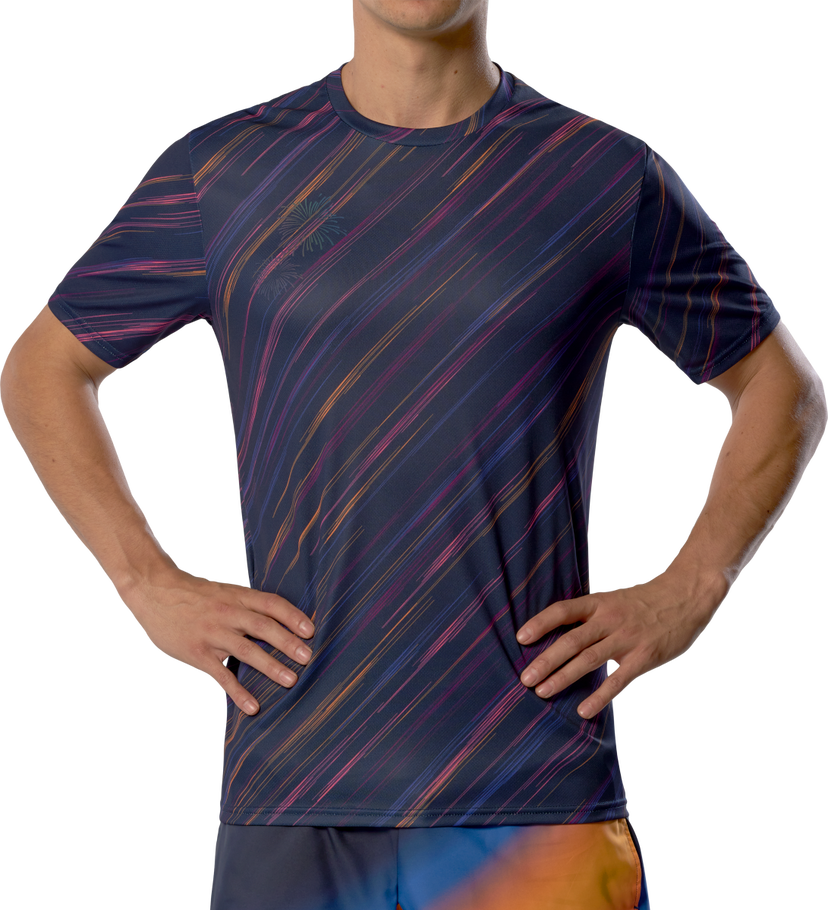 Тениска Mizuno Mizuno Hanabi T-Shirt Тъмно синьо | j2gac550-98