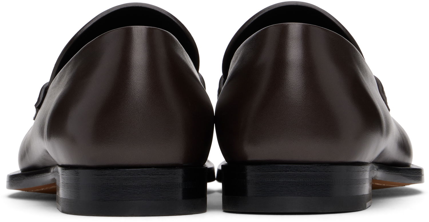 Кецове и обувки The Row Novus Loafers Кафяво | F2067-L600, 1