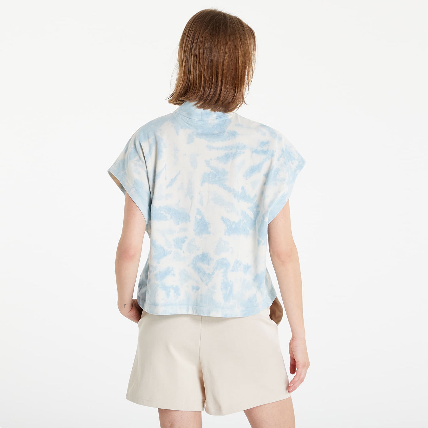 Тениска Nike NSW Wash Jersey Top Тюркоазено | DM6710-494, 1