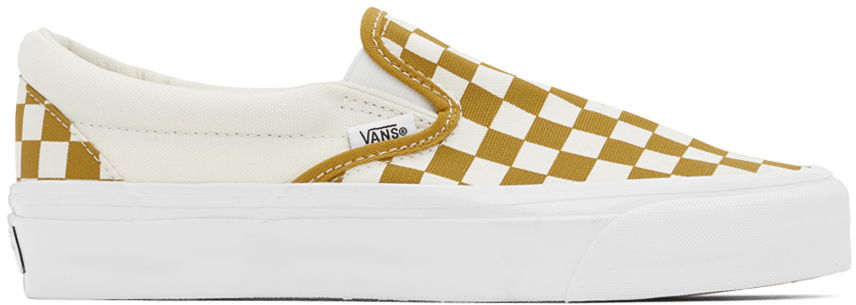 Кецове и обувки Vans Slip-On Reissue 98 LX Бежово | VN000CSEBL2, 0