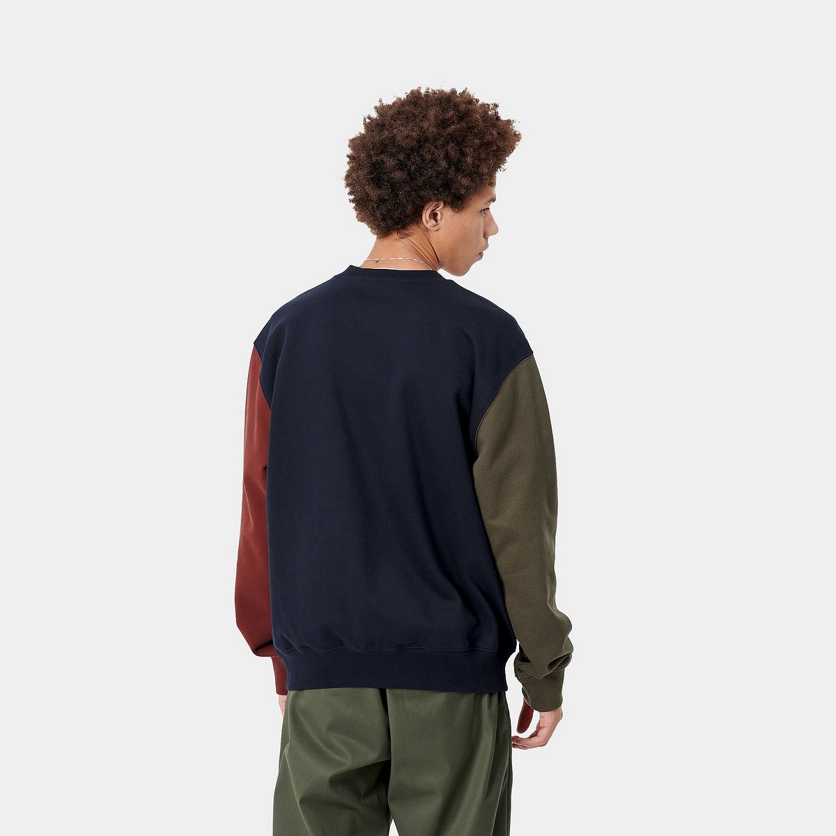 Суитчър Carhartt WIP Carhartt WIP Tricol Sweatshirt Тъмно синьо | I028274_12, 1