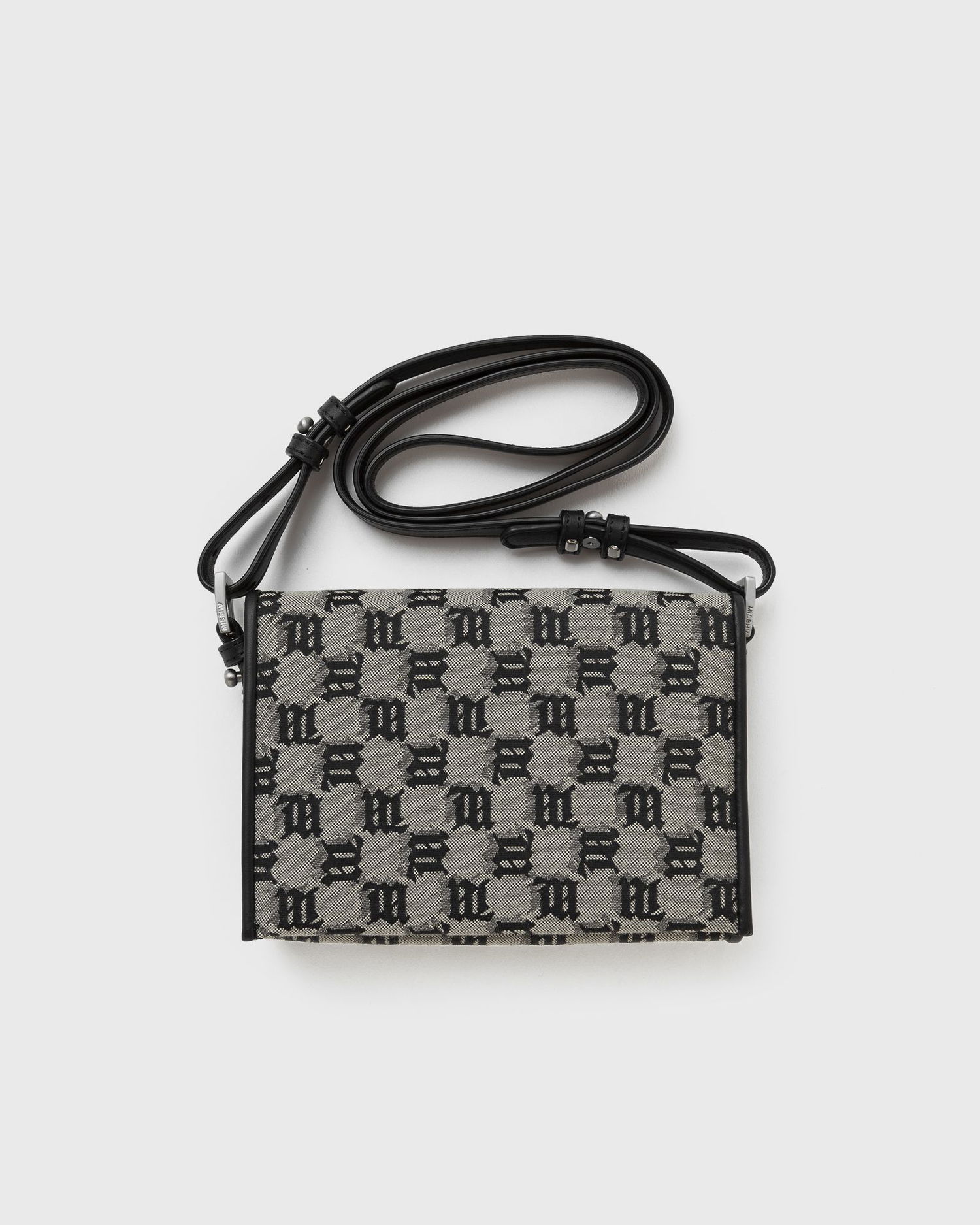 Дамска чанта MISBHV JACQUARD MONOGRAM PHONE POUCH Черно | 5902898166415, 0