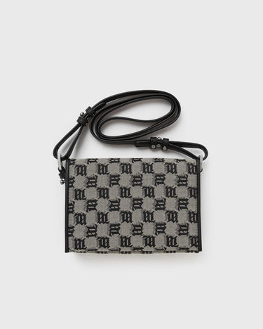 Дамска чанта MISBHV JACQUARD MONOGRAM PHONE POUCH Черно | 5902898166415, 0