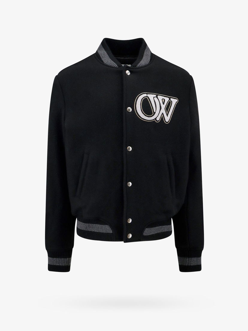 Яке бомбър Off-White JACKET - OFF WHITE Черно | OMEH053C99FAB0021001