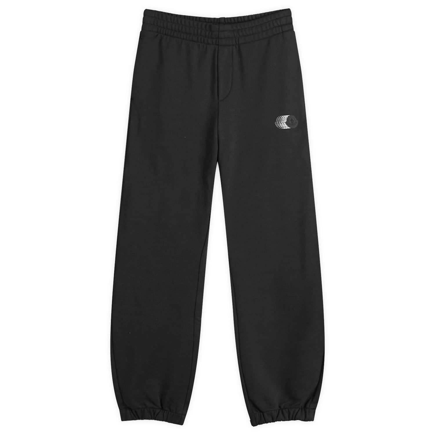 Спортни панталони Moncler Swoosh Logo Cotton Sweatpants, Size X-Small Черно | 8H000-12-809KR-999, 1