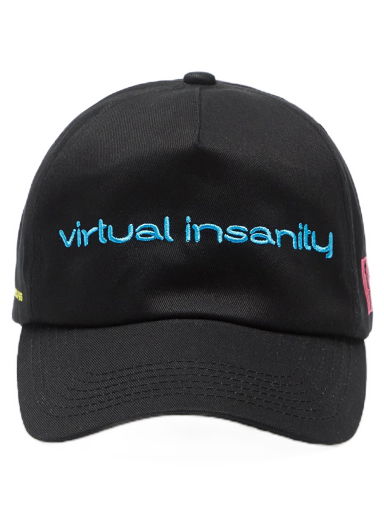 Шапка с козирка Pleasures Jamiroquai Virtual Insanity Cap Черно | P23W063 BLACK