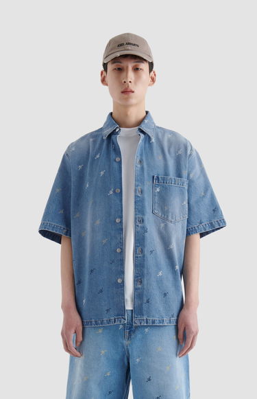 Риза AXEL ARIGATO Miles Shirt Синьо | A2084001, 7