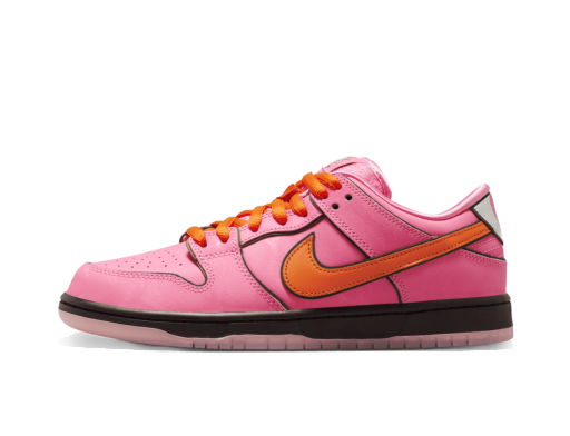 Скеитбординг Nike SB The Powerpuff Girls x Dunk Low "Blossom" Розово | FD2631-600