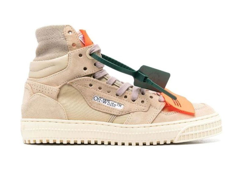 Кецове и обувки Off-White 3.0 Off Court High-Top Beige Nude Suede W Бежово | OWIA112S23LEA0021717, 0