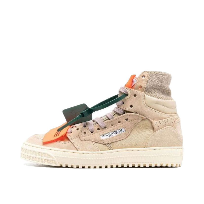 Кецове и обувки Off-White 3.0 Off Court High-Top Beige Nude Suede W Бежово | OWIA112S23LEA0021717